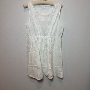 Banana Republic Crisp White Mini Dress